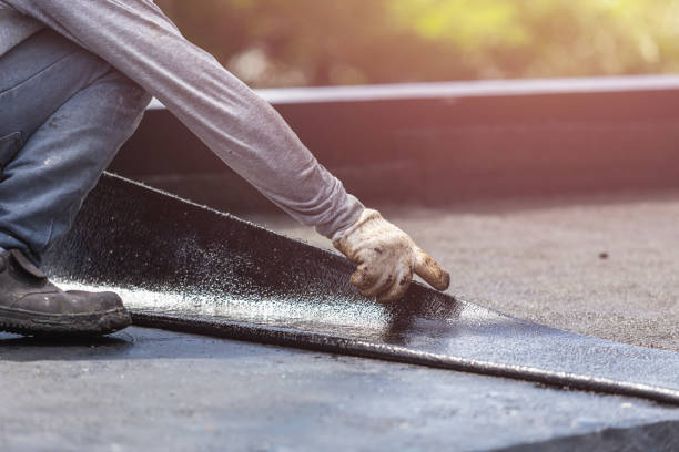 Professional Crawl Space Encapsulation technician working in Junction City, OR